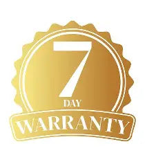 7 Day Warranty